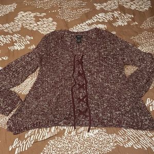 Flow cropped sweater